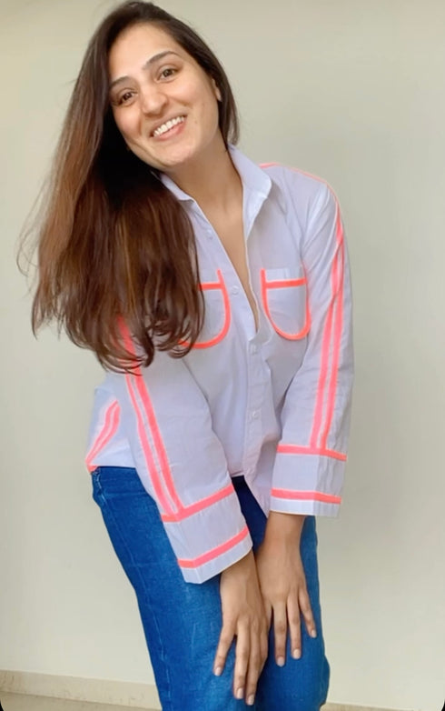 Oversized Mommy Neon Shirt